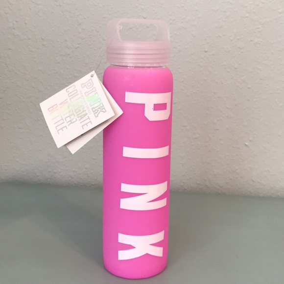 PINK Victoria's Secret Other - VS Pink Glass Water Bottle